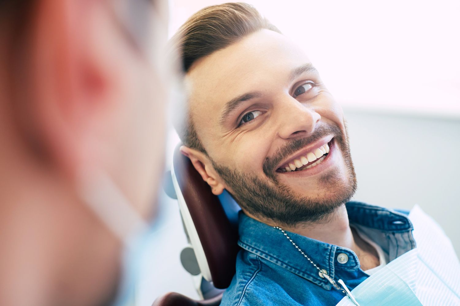 Leland crooked teeth dentist at Main Family Dental